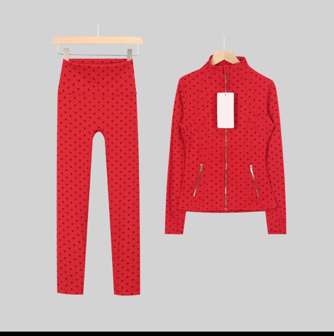 Red And Black Polka Dot Lu-Lu Set